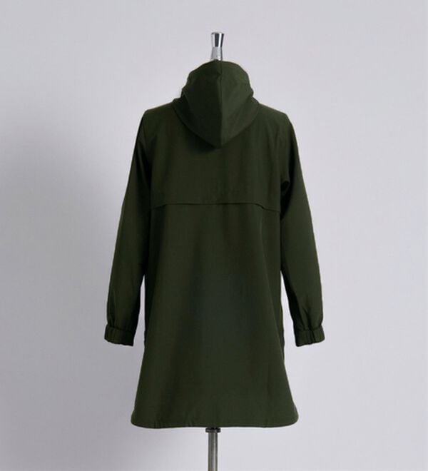 BELLUNA（ベルーナ）の「はっ水加工ボンディング素材ロング丈パーカー（ハーフコート）」｜詳細画像