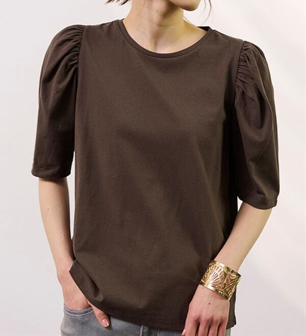 RANAN（ラナン）の「機能付！パワーショルダープルオーバー（カットソー）」｜詳細画像