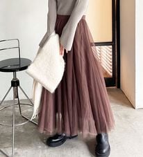 GeeRA（ジーラ）の「フレアーチュールロングスカート（ロングスカート）」