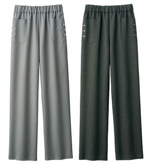ルフラン（ルフラン）の「【２本組】すっと脚長ワイドパンツ（ワイドパンツ・ガウチョ）」｜2本組
