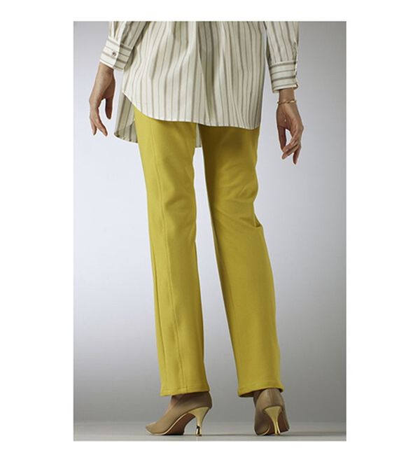 BELLUNA（ベルーナ）の「すっきり伸びる！ハイテンション美脚パンツ　ブーツカット（フルレングスパンツ）」｜詳細画像