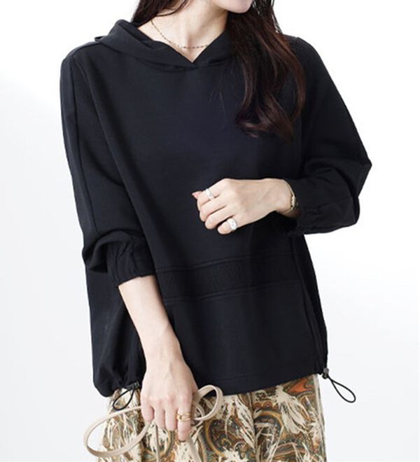 BELLUNA（ベルーナ）の「【Ｌａｇｒｉｌｕａ】裾スピンドル使いパーカー（パーカー）」｜詳細画像