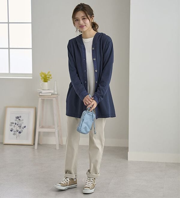 BELLUNA（ベルーナ）の「【メルティポンチ】フード付ブルゾン（ブルゾン）」｜詳細画像