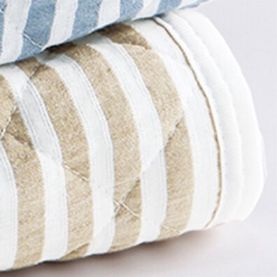 「綿１００％サッカー敷パッド（敷パッド）」