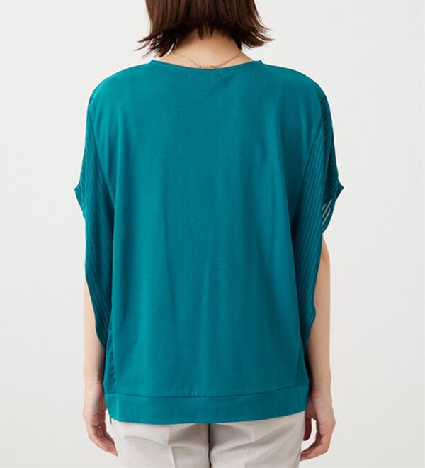 BELLUNA（ベルーナ）の「サイドシャドーストライプ切替チュニック（チュニック）」｜詳細画像