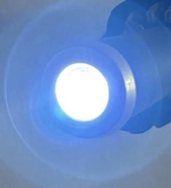 「ＬＥＤライト付折りたたみ傘　２本セット（レイングッズ）」｜詳細画像