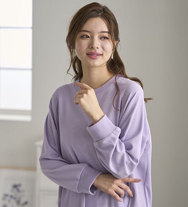 BELLUNA（ベルーナ）の「サイド切替ゆったりチュニック（チュニック）」｜詳細画像