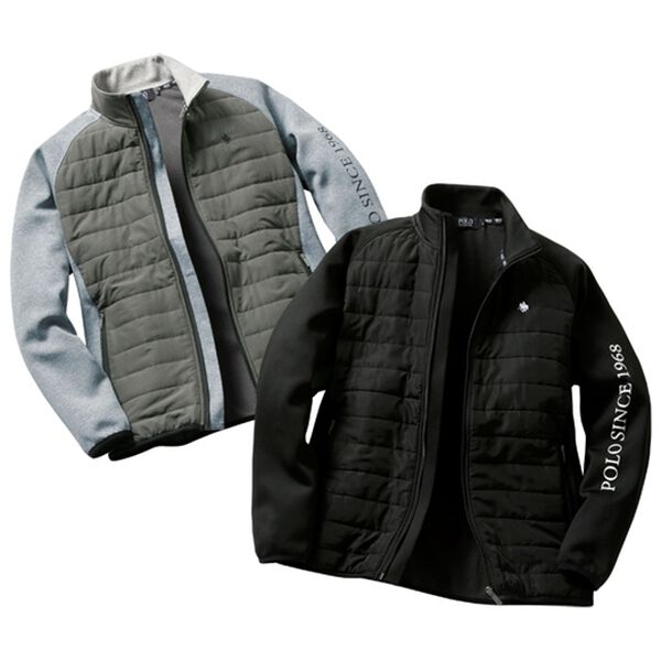 「＜ポロ・ビーシーエス＞キルト切替アクティブジャケット（メンズジャケット）」｜詳細画像