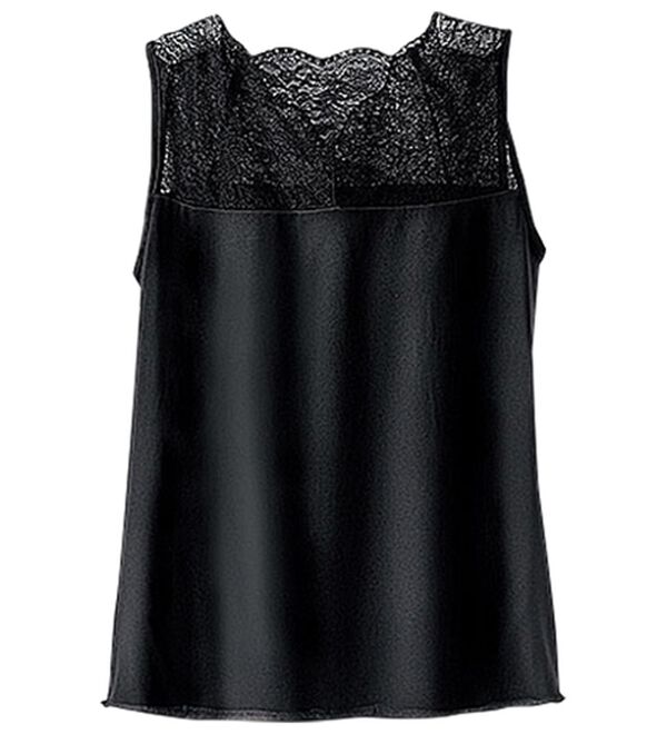 BELLUNA（ベルーナ）の「レース素材カップ付タンクトップ（タンクトップ・キャミソール）」｜詳細画像