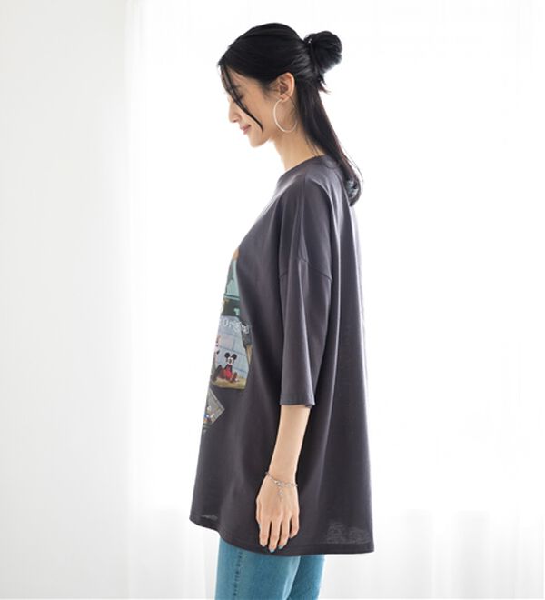 BELLUNA（ベルーナ）の「＜Ｄｉｓｎｅｙ＞ディズニー映画ＰＨＯＴＯ風Ｔシャツ（チュニック）」｜詳細画像