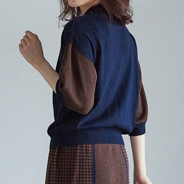 RANAN（ラナン）の「編柄切替ニットセットアップ（ニット・セーター）」｜詳細画像