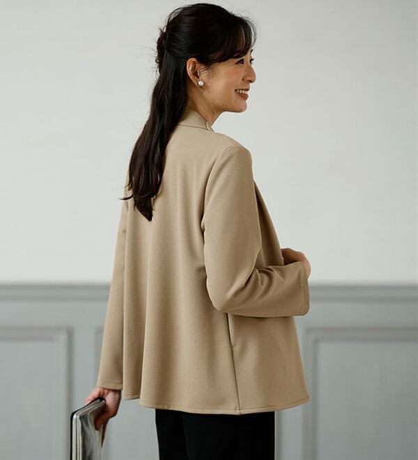 ルフラン（ルフラン）の「美ラインカットソージャケット（その他ジャケット）」｜詳細画像