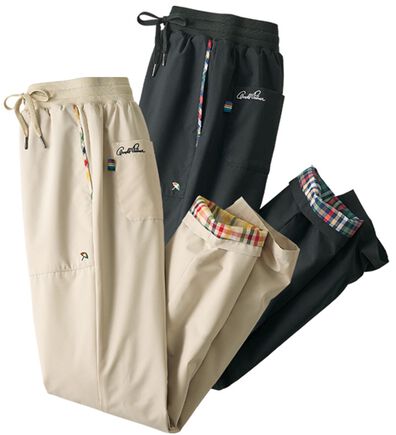 ルフラン（ルフラン）の「【ＡＰ】チェックが決め手の防風ダウンパンツ（その他パンツ）」