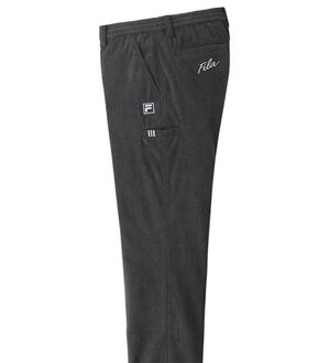 「＜フィラ＞コーデュロイウエストイージーパンツ（メンズフルレングスパンツ）」｜チャコール