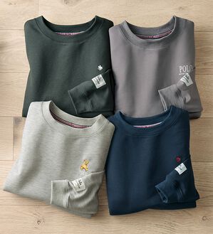 BELLUNA（ベルーナ）の「【ＰＯＬＯ　ＢＣＳ】ミニ裏毛素材ゆるトレーナー（トレーナー・スウェット）」｜詳細画像