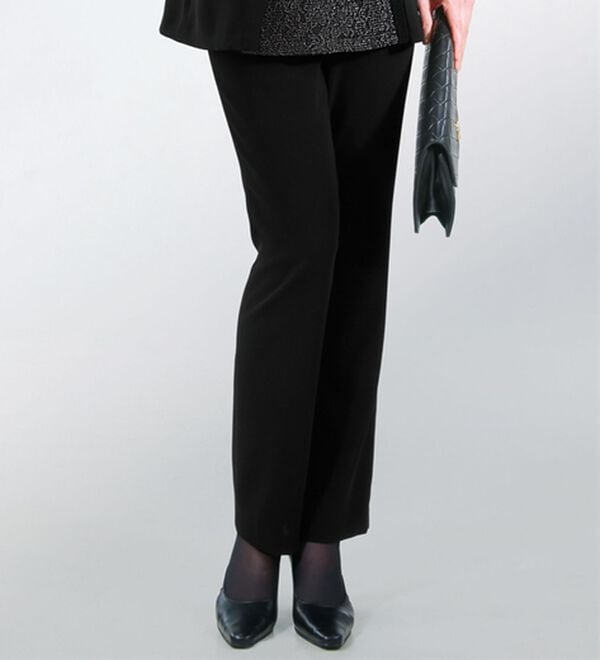 「ＢＬＡＣＫフォーマルパンツ（フルレングスパンツ）」｜1