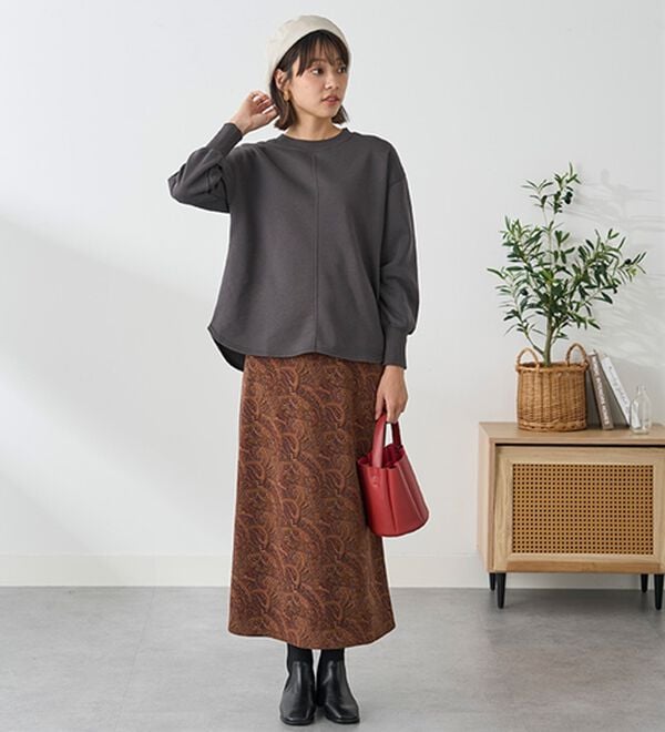 BELLUNA（ベルーナ）の「あったかキレイ！大人のこだわりトレーナー（トレーナー・スウェット）」｜詳細画像