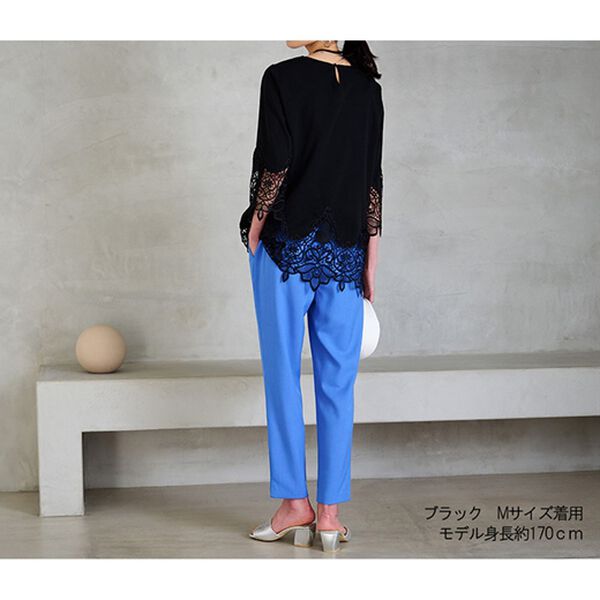 RANAN（ラナン）の「裾レース使いチュニック（チュニック）」｜詳細画像