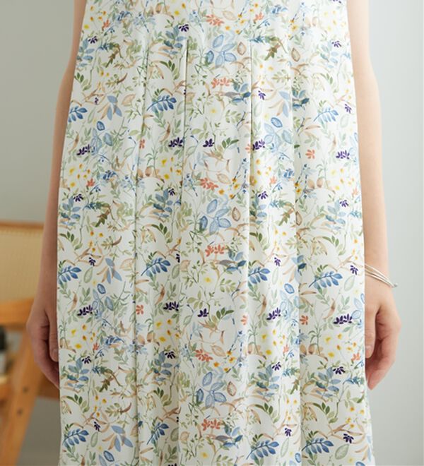 BELLUNA（ベルーナ）の「【ひんやり接触冷感】レーヨン素材ノースリーブワンピ－ス（その他ワンピース）」｜詳細画像