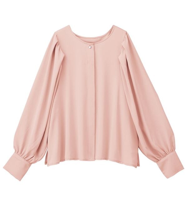 RANAN（ラナン）の「機能付！ギャザーボリューム袖ブラウス（ブラウス）」｜詳細画像