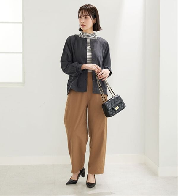 BELLUNA（ベルーナ）の「ビンテージ調ボタンデザインブルゾン（その他ジャケット）」｜詳細画像