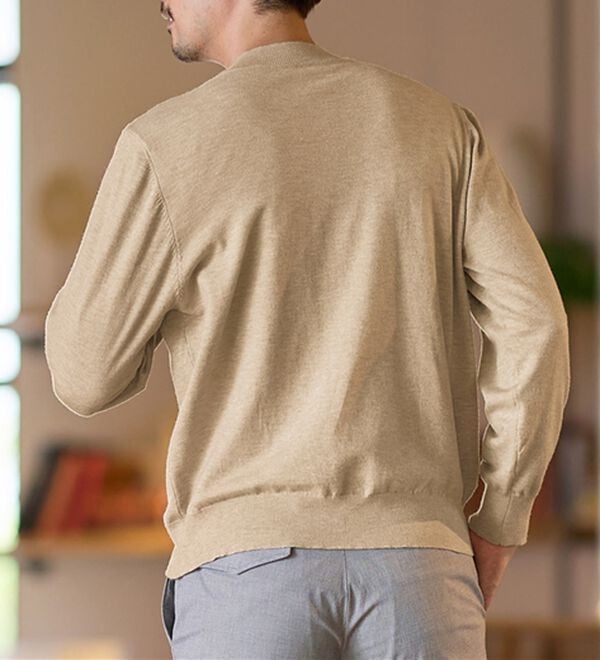 REMEN'S（リメンズ）の「【洗える】やわらかタッチハイネックセーター（メンズニット・セーター）」｜詳細画像