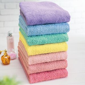 「気分が上がる日本製ホテルタオル（タオル）」｜パステル