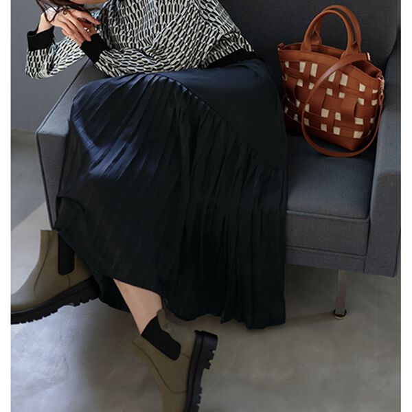 RANAN（ラナン）の「編込みデザイントートバッグ（トートバッグ）」｜詳細画像