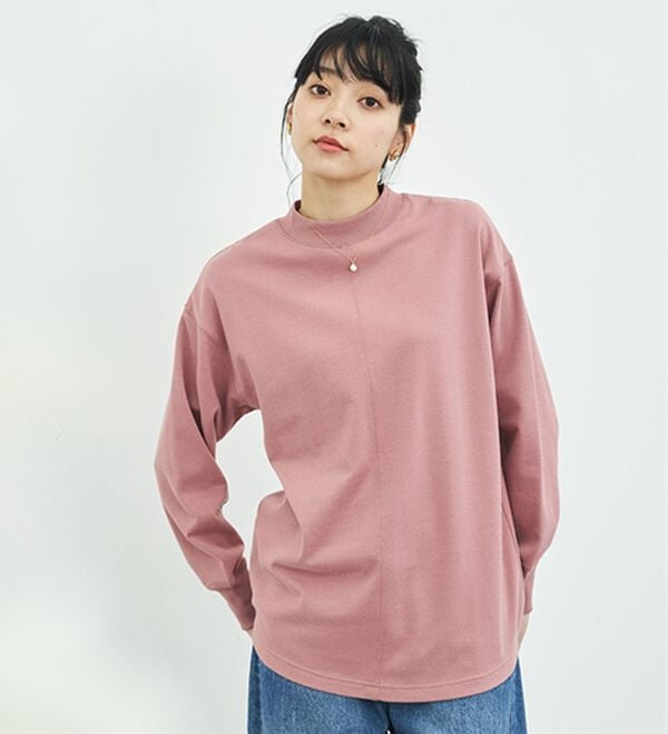 BELLUNA（ベルーナ）の「【メルティポンチ】保湿加工着回しプルオーバー（カットソー）」｜詳細画像
