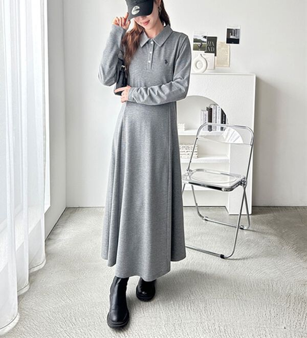 ポロ衿カットソーワンピース ポロ衿カットソーワンピース | JILL by JILL STUART（ジル バイ