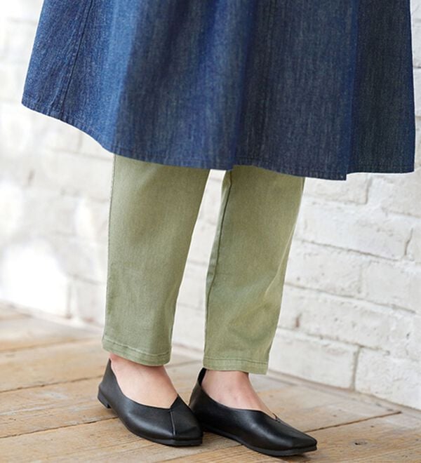 BELLUNA（ベルーナ）の「＜＆ｃｏｃｏｃｈｉ＞チュニックの下にはくゆるパンツ（フルレングスパンツ）」｜詳細画像