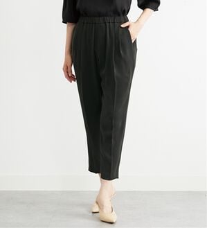 BELLUNA（ベルーナ）の「〈オフィス対応〉テーパードパンツ（テーパードパンツ）」｜ダークチャコール