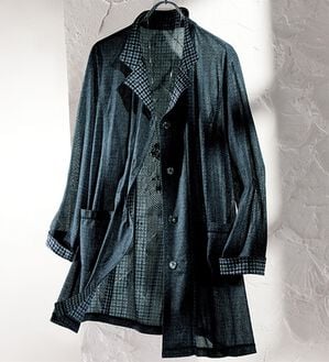 ルフラン（ルフラン）の「裏千鳥ロングジャケット（その他ジャケット）」｜詳細画像