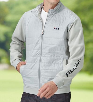 「＜フィラ＞ハイブリットダウンジャケット（メンズダウンジャケット）」