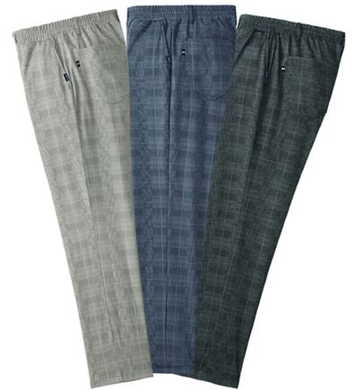 「【３本組】夏のそのままお出かけジャージパンツ（メンズルームウェア）」