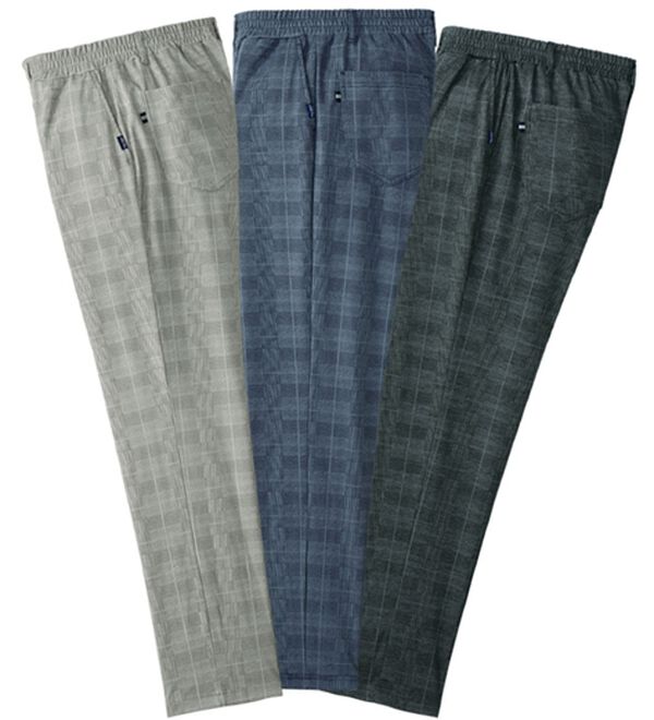 「【３本組】夏のそのままお出かけジャージパンツ（メンズルームウェア）」｜3本組