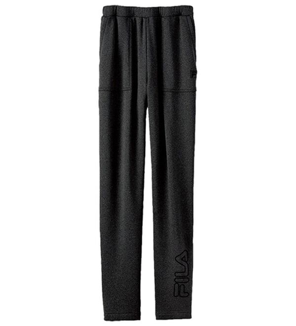 BELLUNA（ベルーナ）の「＜ＦＩＬＡ＞裏シャギー暖かジョガーパンツ（その他パンツ）」｜杢チャコール