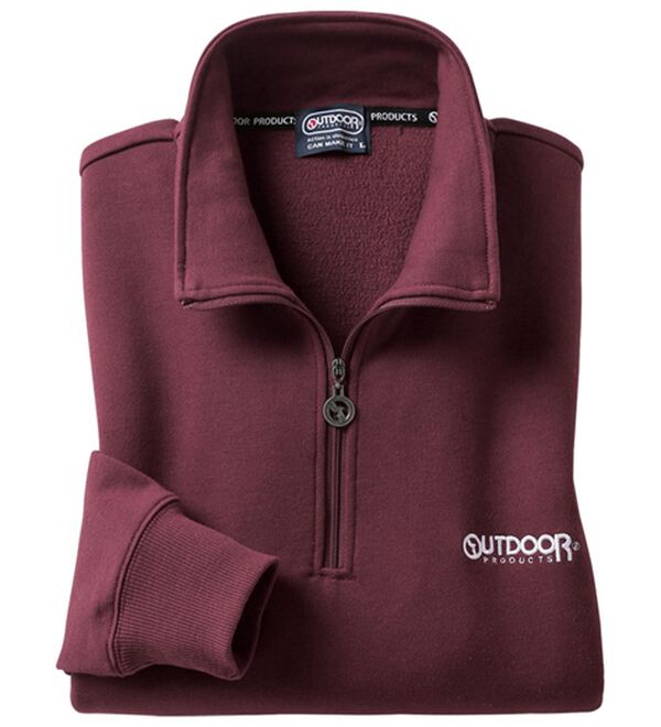 「＜アウトドアプロダクツ＞ブランドデザインハーフジップ・カーゴパンツ（メンズトレーナー）」｜詳細画像