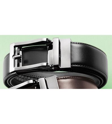 「＜クロコダイル＞軽くて強いエアータフ着脱らくらくベルト（メンズベルト）」