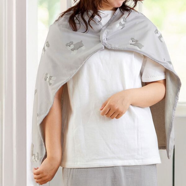 ひんやり冷感3WAYひざ掛け フレスコ＜ブランケット・冷感ケット