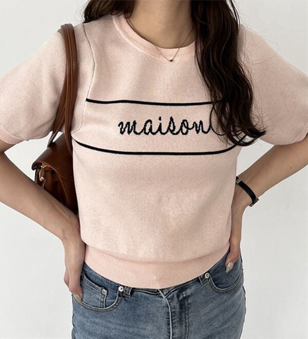 GeeRA（ジーラ）の「ロゴサマージャガードニット（ニット・セーター）」｜詳細画像