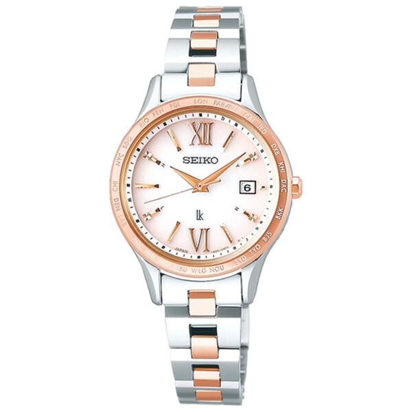 ルキア腕時計　1B25 ソーラー電波 SEIKO 1B25 ソーラー電波C-19（動作良好）