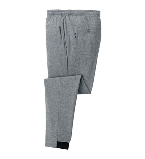 「【３本組】＜ケー・スイス＞スッキリ足長効果！大人の裾リブパンツ（メンズフルレングスパンツ）」｜詳細画像