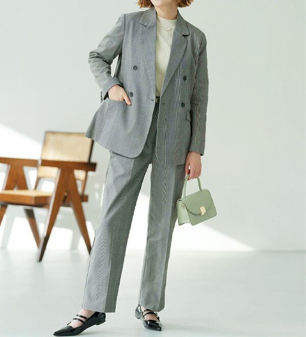 GeeRA（ジーラ）の「洗える！ストレッチカセットスーツ（その他ワンピース）」｜詳細画像