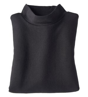 BELLUNA（ベルーナ）の「【選べる衿】肌に優しい綿１００％暖か発熱素材プルオーバー＜ベルホット　コットン＞（カットソー）」｜黒