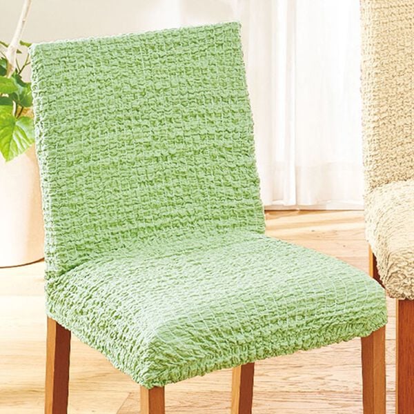 「抗菌防臭タテヨコ伸縮チェアカバー２枚組（ソファーカバー）」｜グリーン