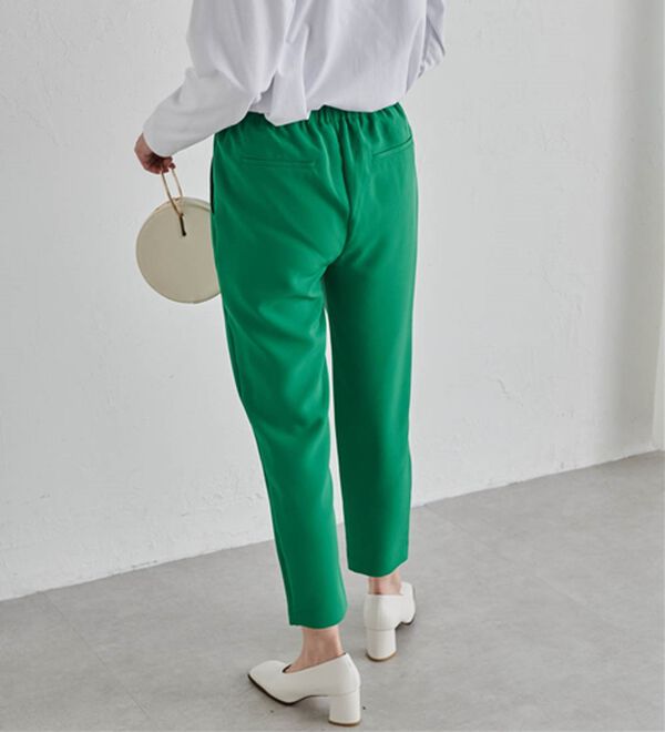 RANAN（ラナン）の「美脚シルエットクロップドパンツ（フルレングスパンツ）」｜詳細画像