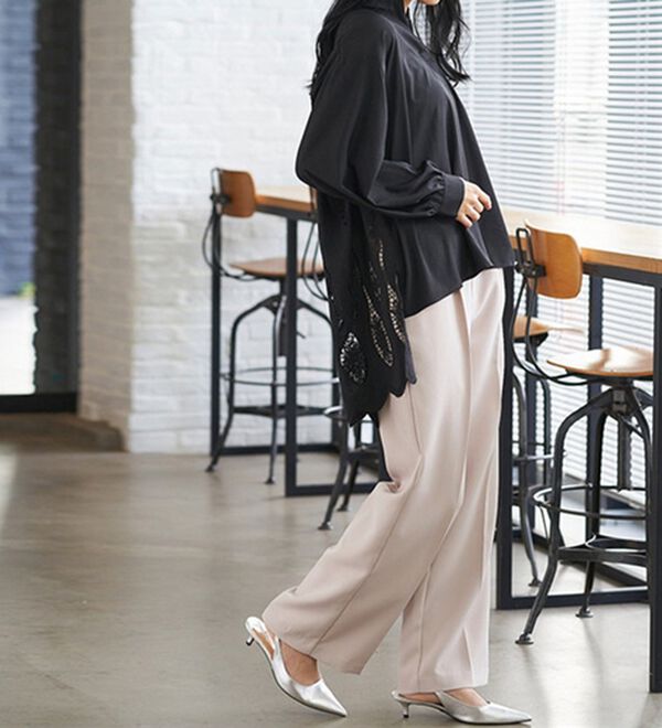 RANAN（ラナン）の「バックレースチュニックブラウス（ブラウス）」｜詳細画像