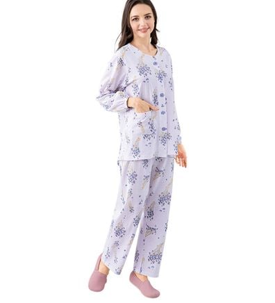 「【２着組】小柄さんにピッタリ涼やかパジャマ（パジャマ・ルームウェア）」