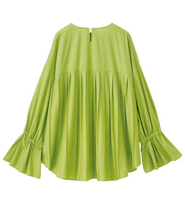 RANAN（ラナン）の「バックプリーツ使いボリューム袖ブラウス（ブラウス）」｜詳細画像